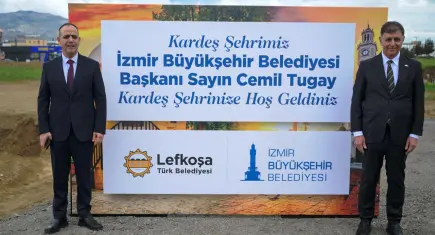 LTB Başkanı Harmancı ve Başkan Tugay’dan Spor ve Kardeşlik Parkı’na ziyaret