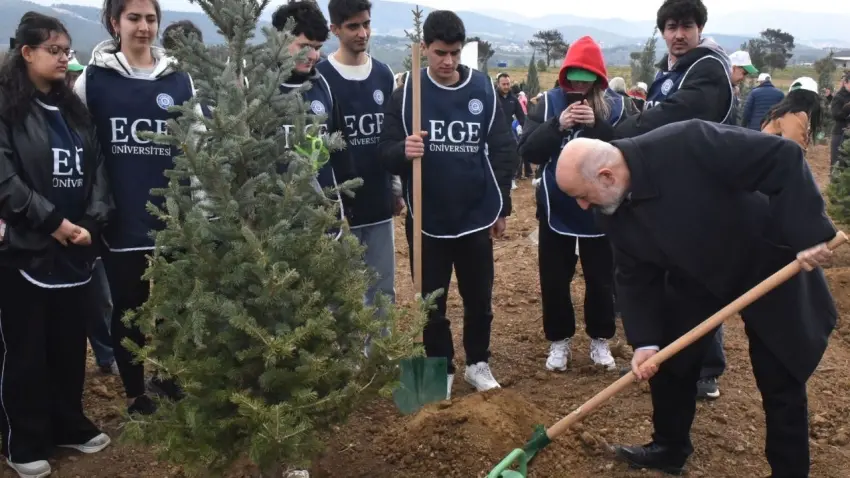 Yakaköy’de fidan dikim töreni düzenlendi haberinin görseli