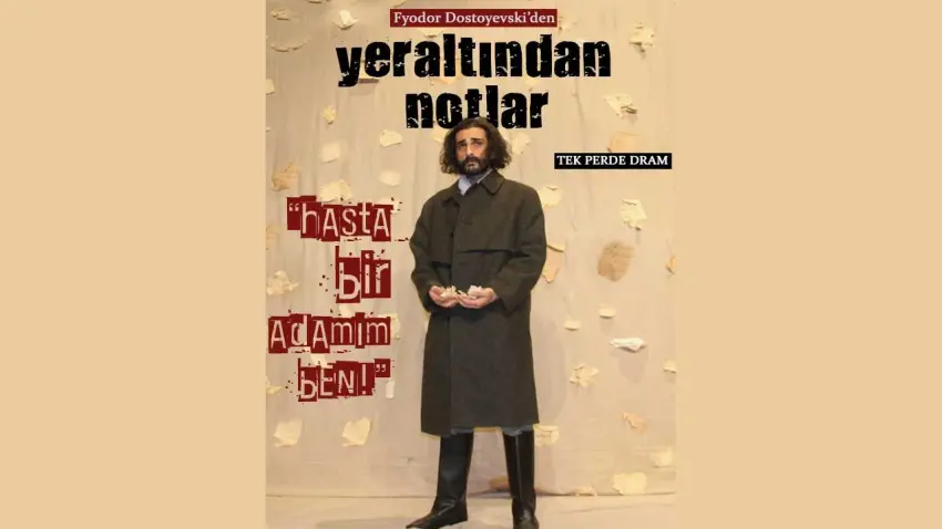 “Yeraltından Notlar” İzmir’de sahnelenecek haberinin görseli