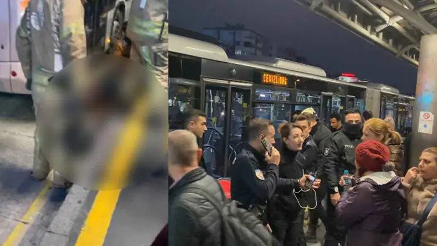 Bahçelievler’de metrobüs kazası: 64 yaşındaki kadın ağır yaralandı haberinin görseli
