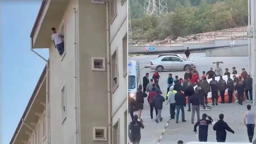 KYK yurdunda 4’üncü kattan atlayan üniversite öğrencisi hayatını kaybetti haberinin görseli