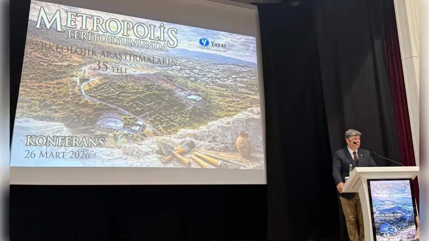 Metropolis kazılarının 35 yılı Yaşar Müzesi’nde anlatıldı haberinin görseli