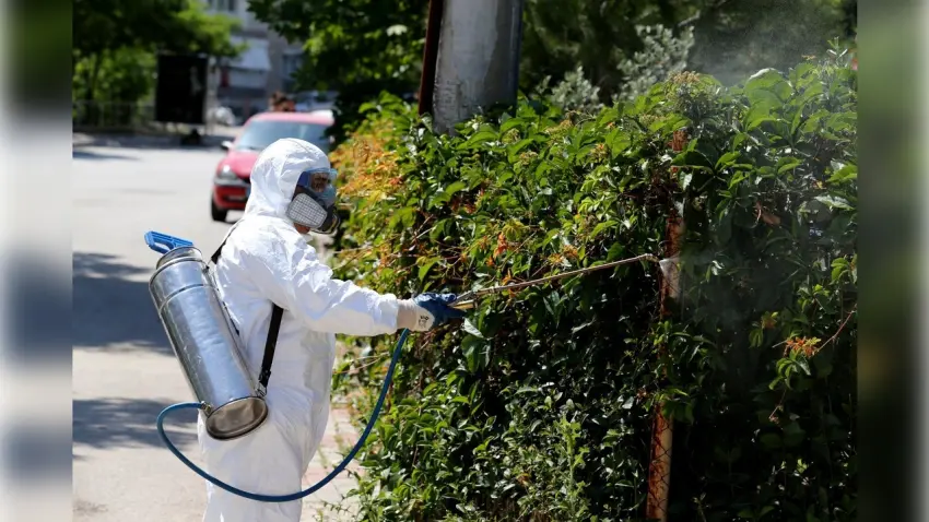 Karşıyaka’da ilaçlama çalışmaları devam ediyor: Vektörlerle mücadele hız kazandı haberinin görseli