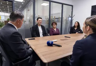 Minguzzi ailesinden Başkan Tugay’a ziyaret