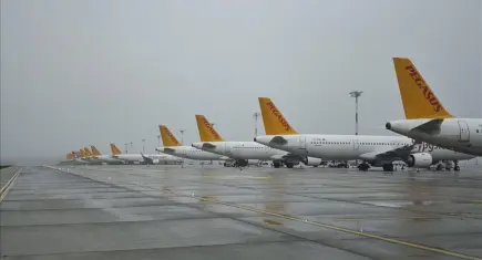Pegasus’tan İstanbul seferlerine hava engeli: 76 uçuş iptal edildi