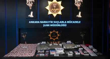 Ankara’da uyuşturucu operasyonu: 113 kişi gözaltına alınırken, 49’u tutuklandı
