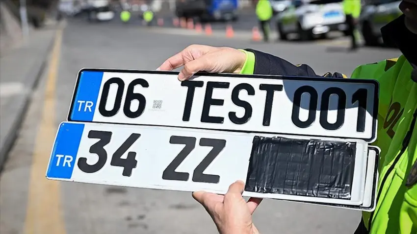 Sahte plakalara 1 Nisan’dan itibaren 140 bin TL ceza haberinin görseli
