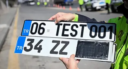 Sahte plakalara 1 Nisan’dan itibaren 140 bin TL ceza