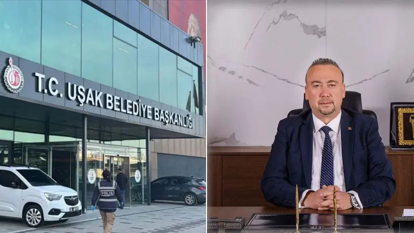 Uşak Belediye Başkanı Özkan Yalım tutuklandı haberinin görseli