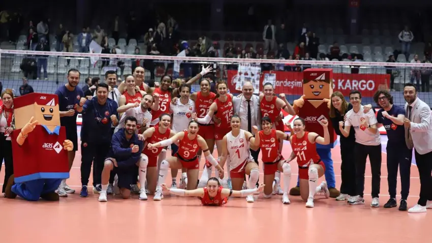 Aras Kargo Play-Off’a galibiyetle başladı haberinin görseli