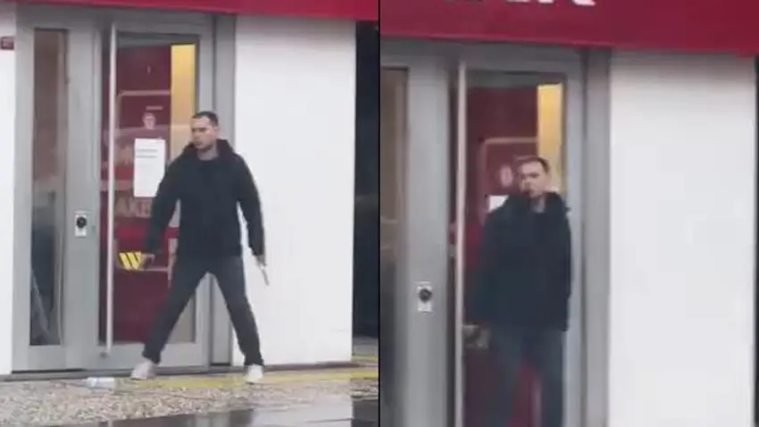 Bankayı bıçakla basan saldırgan tutuklandı haberinin görseli