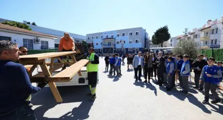 Çeşme Belediyesi’nden öğrencilere sosyal alan desteği