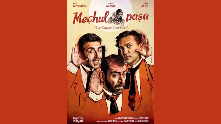 Meçhul Paşa Bostanlı Suat Taşer Tiyatrosu’nda sahnelenecek haberinin görseli