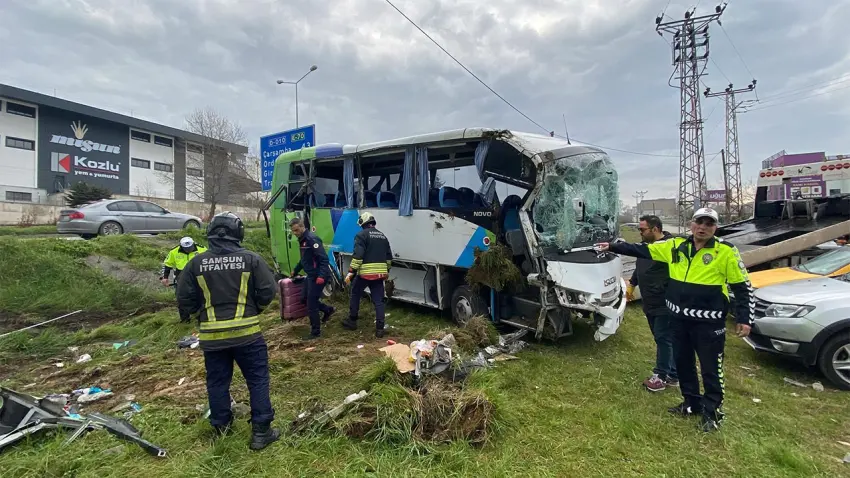 Samsun’daki kazada 16 yaşındaki öğrencinin kopan kolu 11 saatlik ameliyatla dikildi haberinin görseli