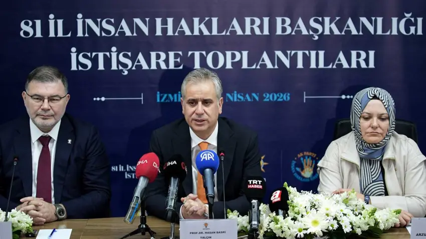 AK Partili Yalçın İzmir’de gündemi değerlendirdi: Uşak soruşturmasına sert tepki haberinin görseli