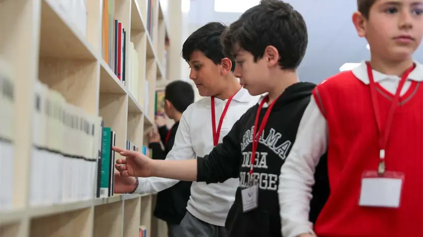 Aliağa’da Kütüphane Haftasına özel etkinlik: Öğrenciler Aziz Sancar Kütüphanesi’nde buluştu