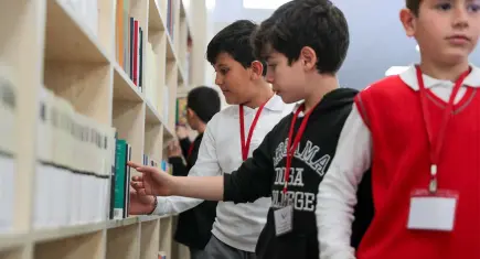 Aliağa’da Kütüphane Haftasına özel etkinlik: Öğrenciler Aziz Sancar Kütüphanesi’nde buluştu