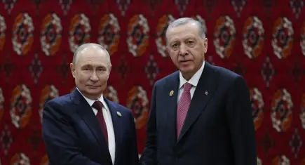 Cumhurbaşkanı Erdoğan Putin ile görüştü