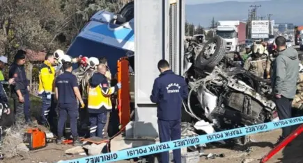 Ankara’da feci kaza: 5 ölü