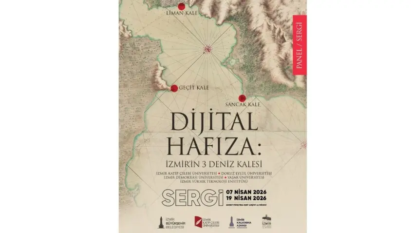 İzmir’in kayıp deniz kaleleri dijital sergide canlanıyor haberinin görseli