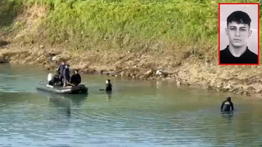 Berdan Çayı’nda akıntıya kapılan genç için arama çalışmaları ikinci gününde yeniden başladı haberinin görseli