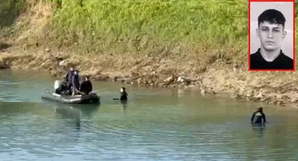 Berdan Çayı’nda akıntıya kapılan genç için arama çalışmaları ikinci gününde yeniden başladı