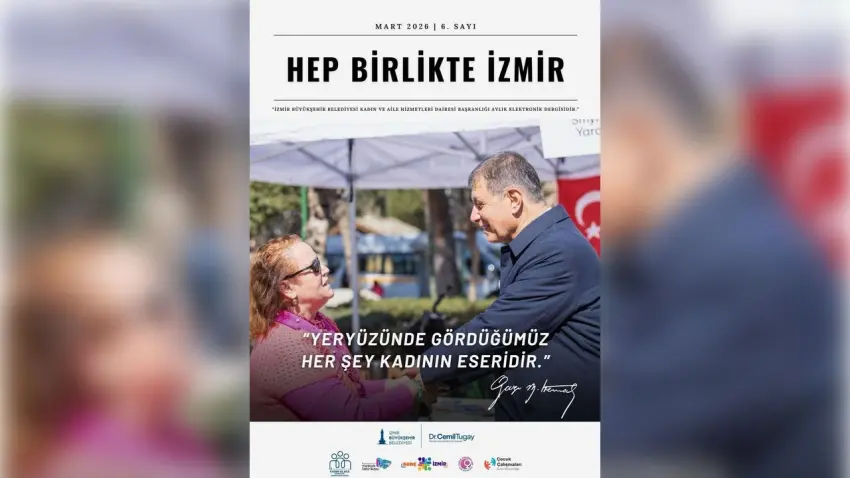 İzmir’in sosyal nabzı Mart sayısı yayımlandı haberinin görseli