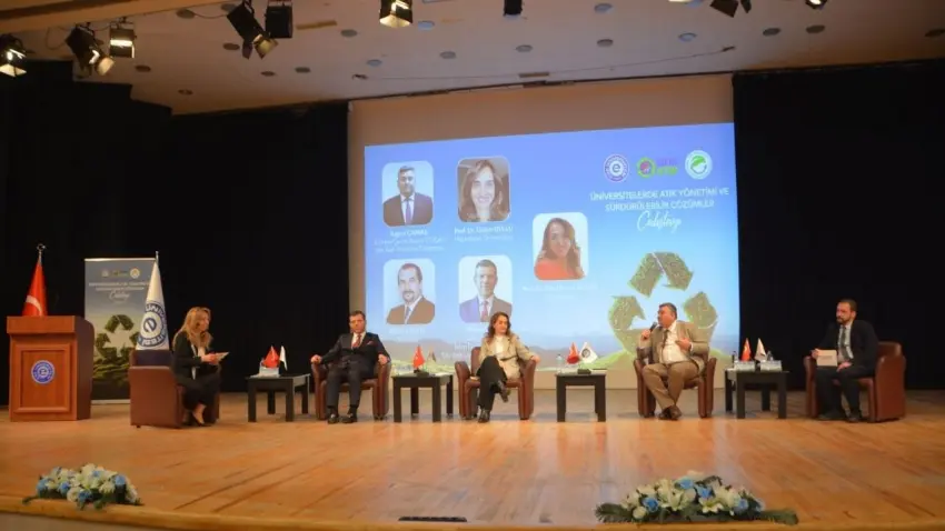 Ege Üniversitesi’nde “Sıfır Atık ve Sürdürülebilir Kampüs” paneli gerçekleşti haberinin görseli