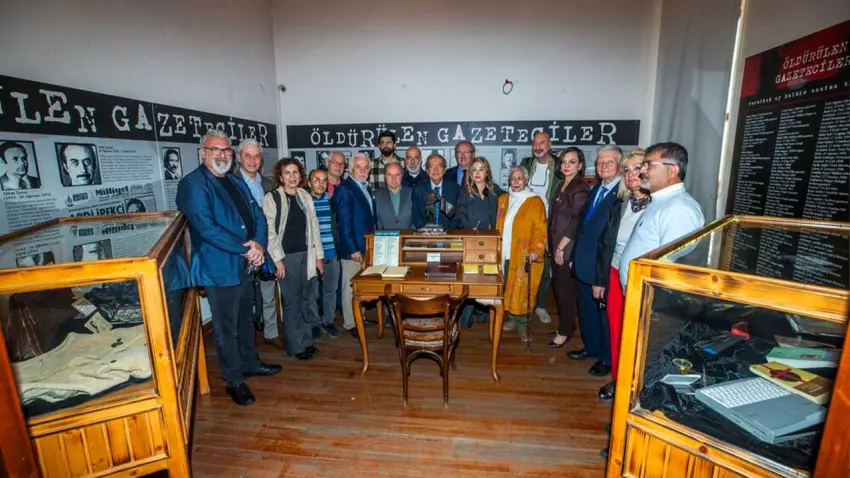 İGC, Öldürülen gazetecileri andı haberinin görseli