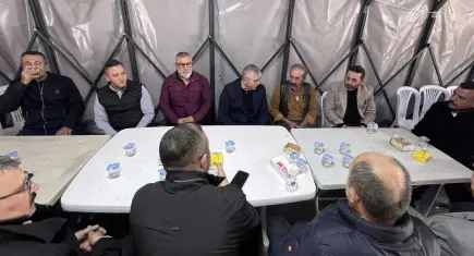 MHP İzmir’den kazada vefat eden İZSU personelinin ailesine ziyaret