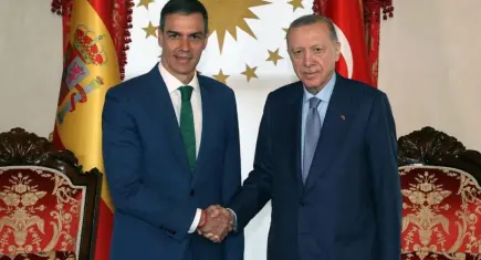 Cumhurbaşkanı Erdoğan, İspanya Başbakanı Sanchez ile görüştü