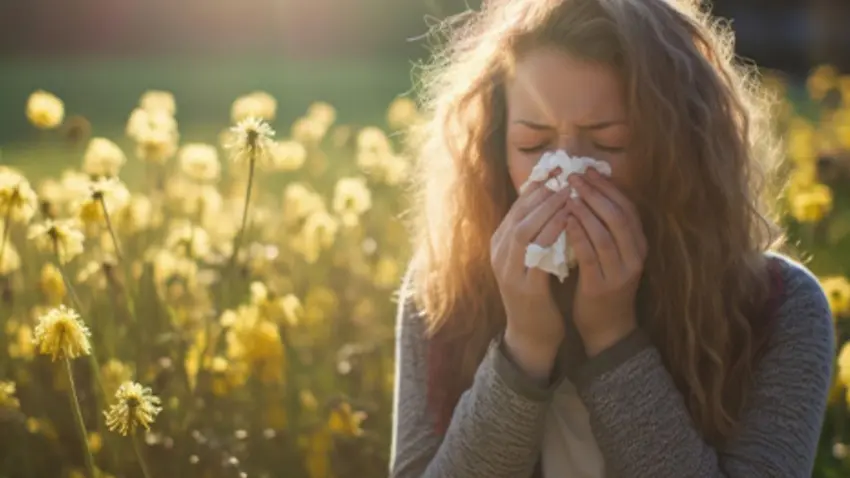 Baharın gelmesiyle polenler arttı haberinin görseli