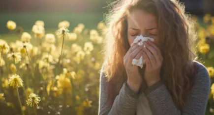 Baharın gelmesiyle polenler arttı