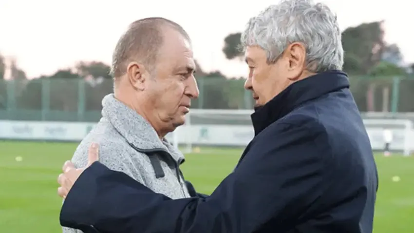 Fatih Terim'den Lucescu'ya veda mesajı  haberinin görseli