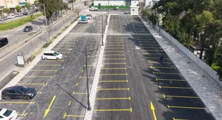 Gaziler Caddesi’nde 154 araçlık otopark hizmete açıldı