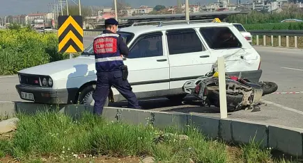 İzmir haber: Ödemiş’te motosiklet sürücüsü kazada hayatını kaybetti