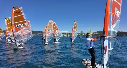 Windsurf Techno 293 Dünya Şampiyonası Foça’da devam ediyor