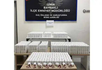 Bayraklı’da operasyon: 100 bini aşkın uyuşturucu hap ele geçirildi