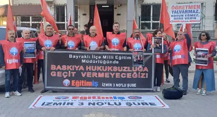 Bayraklı’da yönetim krizi iddiası: Eğitim-İş’ten sert açıklama