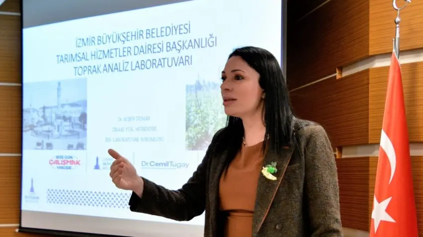 Bornova’da üreticilere verimli tarım için eğitim desteği haberinin görseli