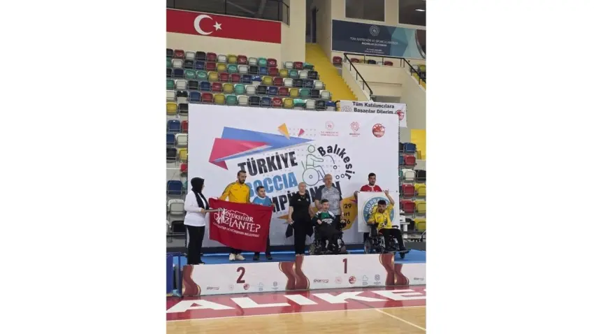 Gaziemir Boccia Takımı Türkiye Şampiyonası’nda 8 madalya kazandı haberinin görseli