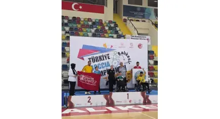 Gaziemir Boccia Takımı Türkiye Şampiyonası’nda 8 madalya kazandı