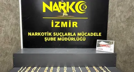 İzmir’de “kurye” operasyonu: Midelerinde uyuşturucu bulunan 2 kişi tutuklandı
