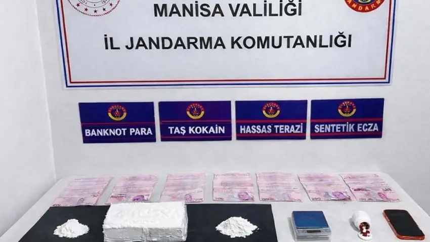 Manisa’da uyuşturucu operasyonu