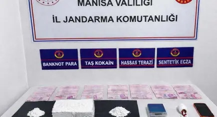Manisa’da uyuşturucu operasyonu