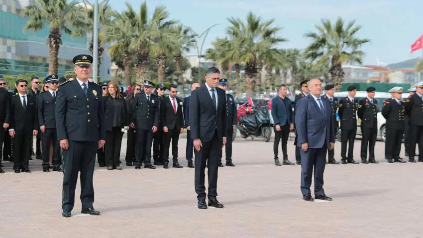 Türk Polis Teşkilatı’nın 181’inci yıl dönümü Aliağa’da kutlandı haberinin görseli