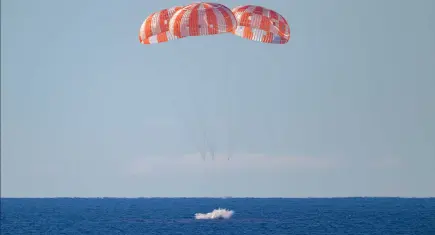 Artemis 2 mürettebatı başarıyla Dünya’ya döndü