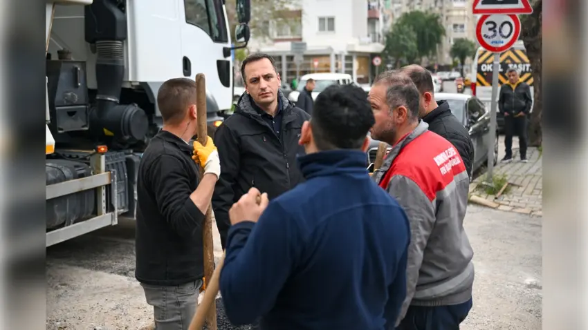 Bornova’nın kalbi yenileniyor: Zafer Caddesi baştan sona ışıldayacak haberinin görseli