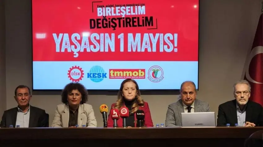 Emek örgütlerinden 1 Mayıs çağrısı: Birleşelim, değiştirelim haberinin görseli