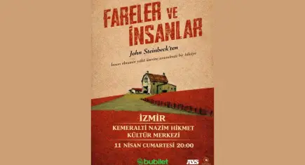 “Fareler ve İnsanlar” oyunu İzmir’de